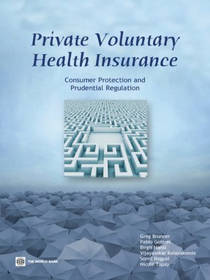 cover image of Private Voluntary Health Insurance